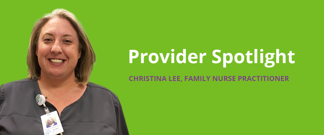 Provider Spotlight: Christina Lee