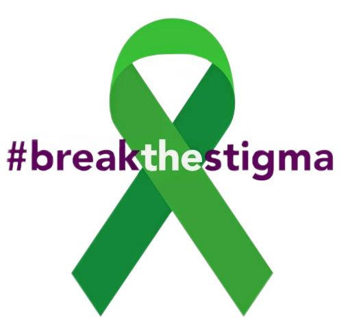 break-the-stigma #breakthestigma ribbon