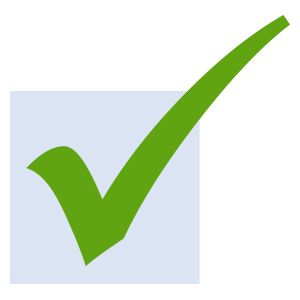 Checkmark Checkmark