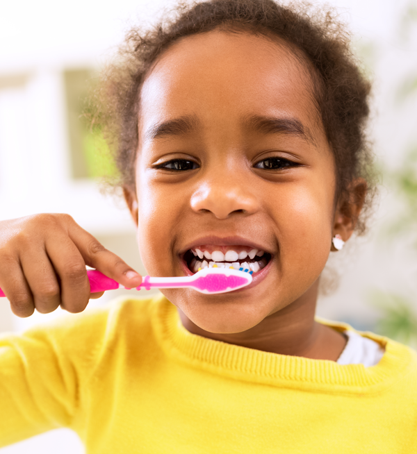 Child Brushing Teeth Child Brushing Teeth